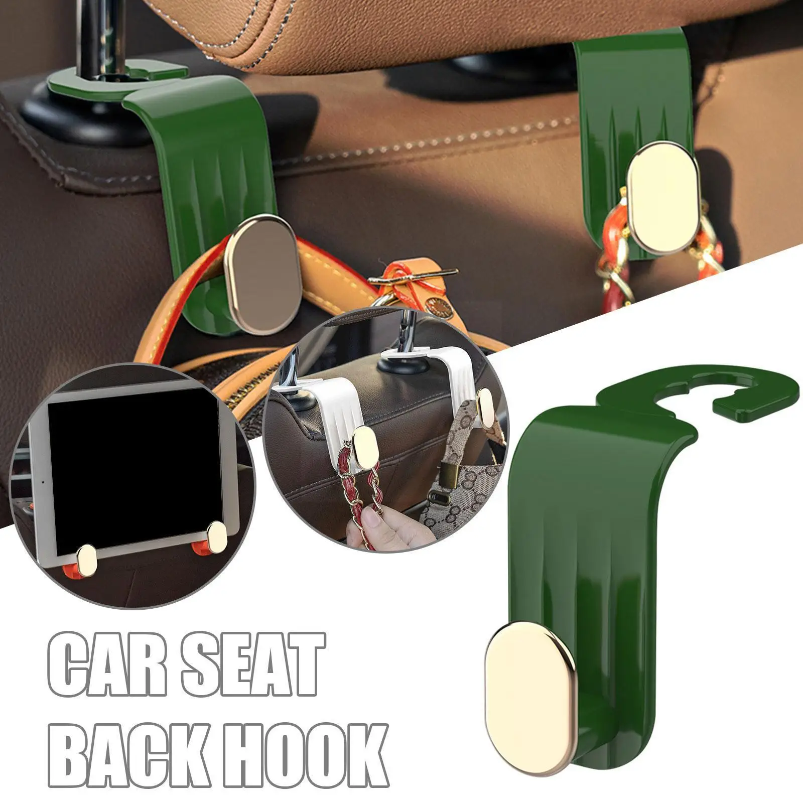 

1 шт. крючок на подголовник автомобильного сиденья для сумок, одежды, пальто, органайзер на заднее сиденье автомобиля, вешалка, держатель для...