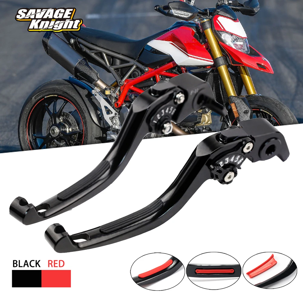 

Brake Clutch Levers For DUCATI Multistrada 1200 1260 V4 S DVT Enduor STREETFIGHTER 848 Hypermotard 950 SP Extendable Handlebar