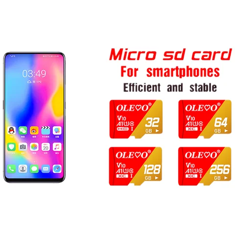 olevo microSD карта памяти Class 10 8ГБ-512ГБ