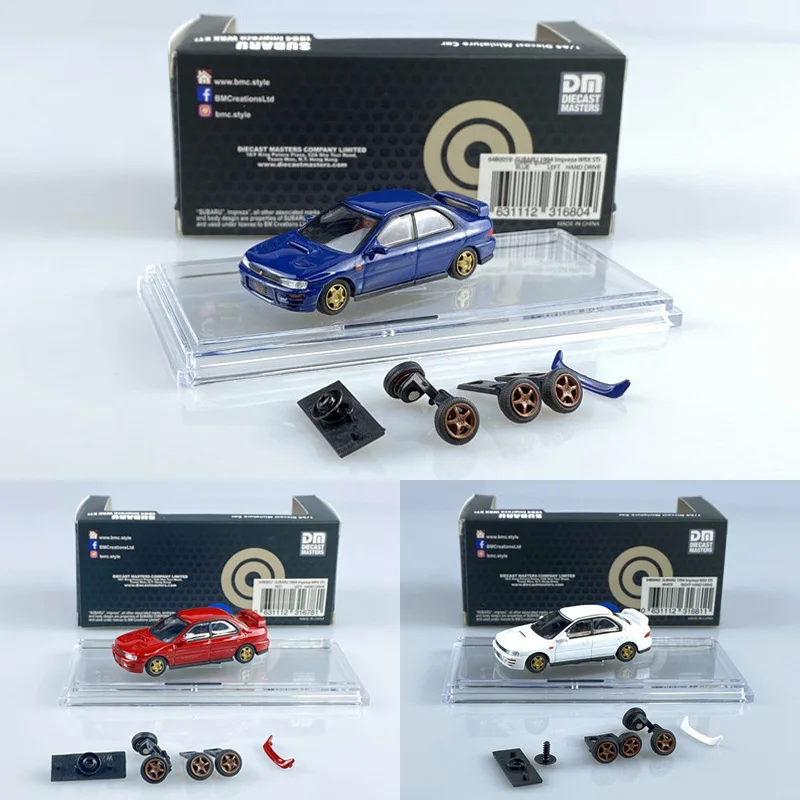 

BM Creations 1:64 Subaru Impreza WRX wheel change 1994 Impreza alloy car model