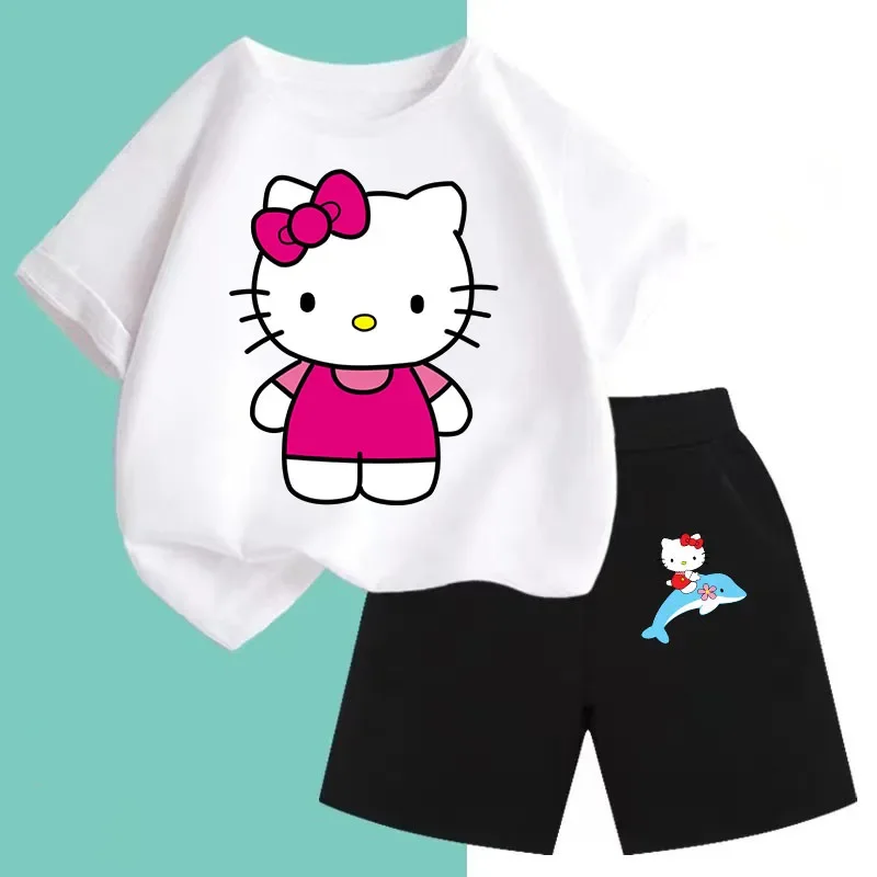 Комплект Детской Одежды My Meoldy — Летний Спортивный Топ С Короткими Рукавами И