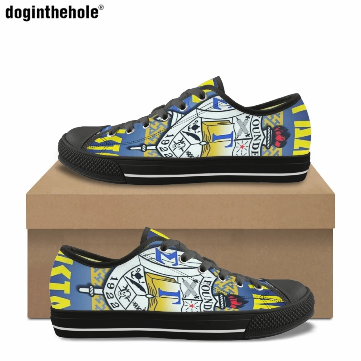 

Doginthehole Летние низкие кеды для студентов классические плоские кроссовки Новая популярная Sigma Gamma Rho Sorority женская повседневная обувь