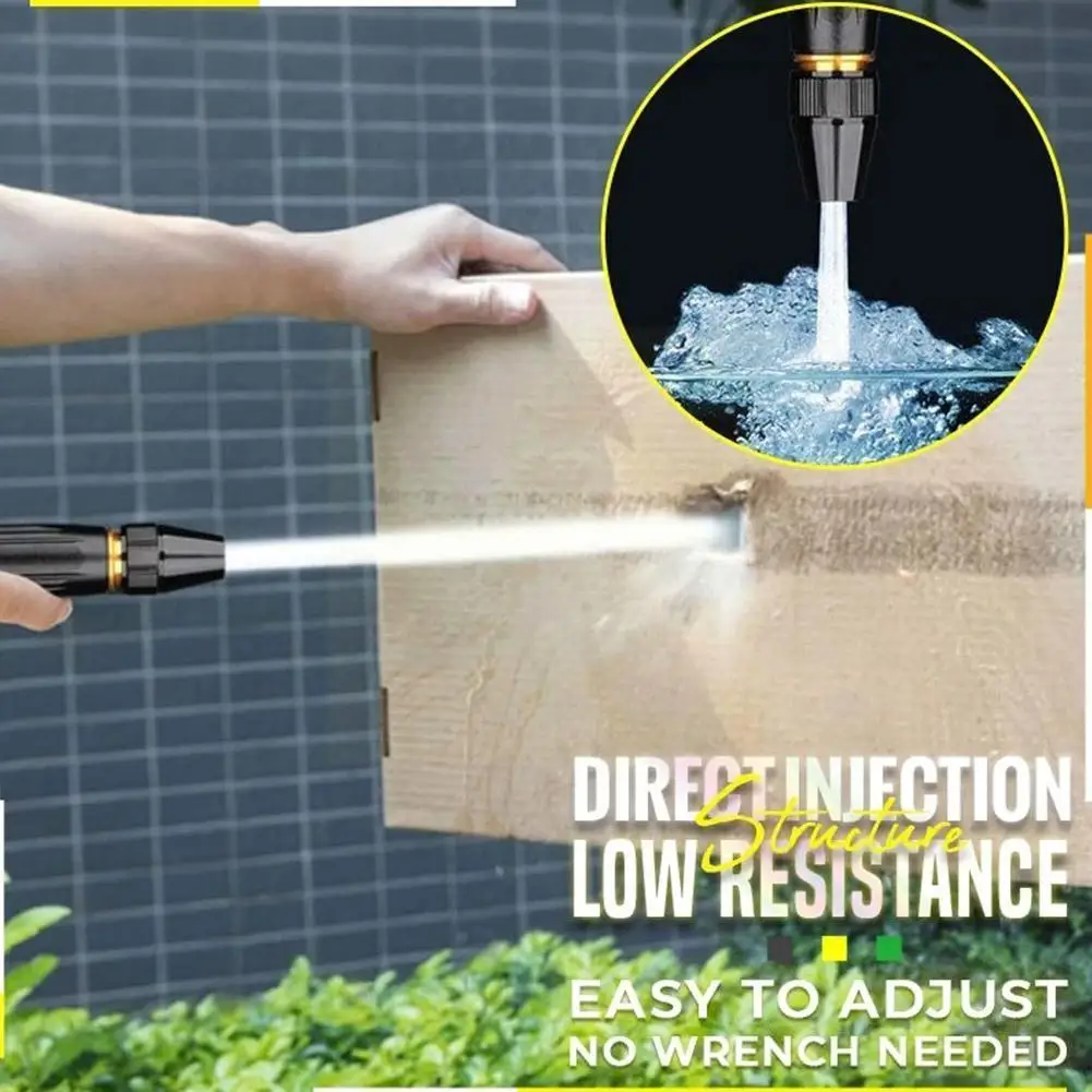 

Portable High-pressure Water Gun Nozzle For Cleaning Car Wash Machine Home Garden Watering Hose Nozzle Sprinkler Foam Z5c5