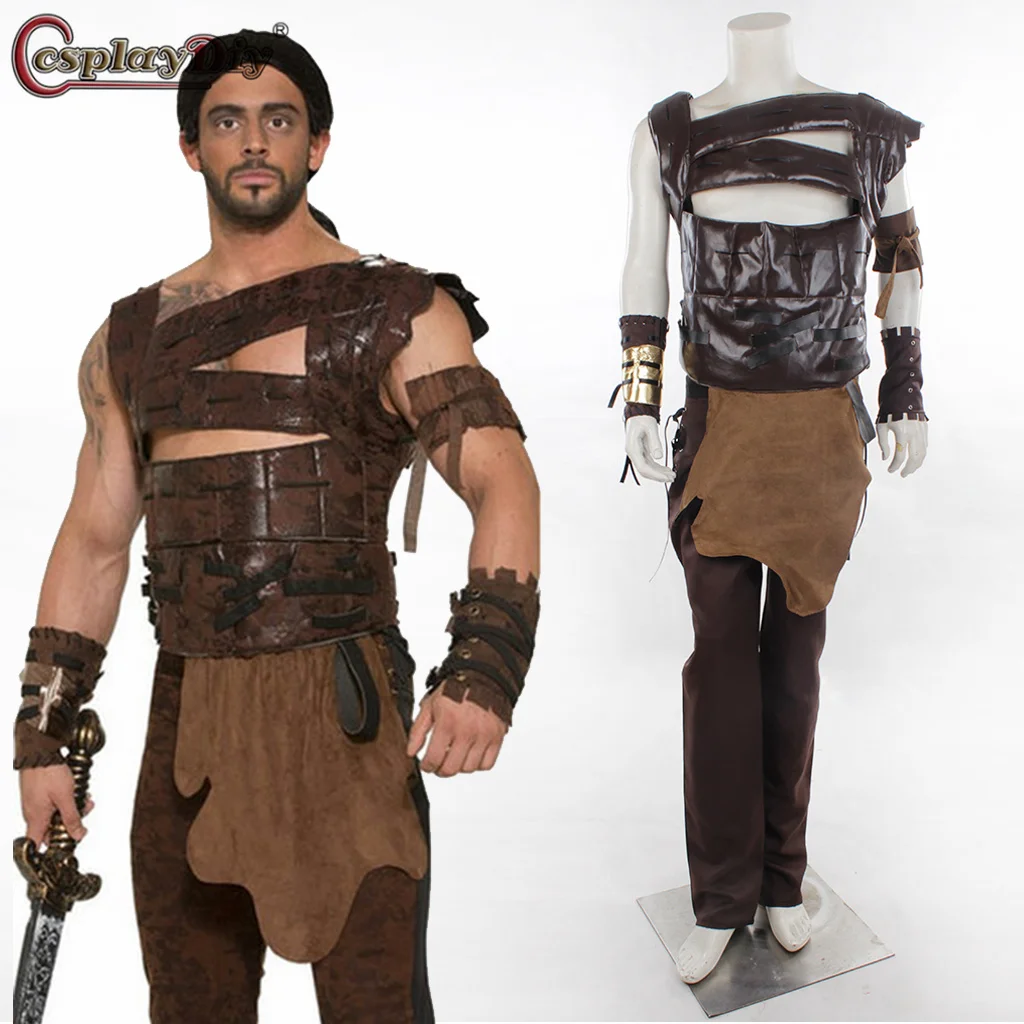 Костюм для косплея Khal Drogo мужской топ брюки костюм воина Хэллоуина шоу