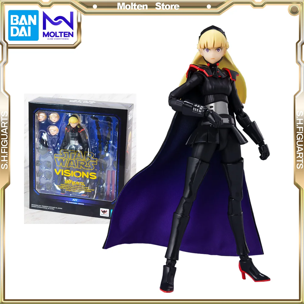 

BANDAI Original S.H.Figuarts Star Wars: Visions Karre Am Action Anime Figure Model Kit Completed Model The Twins