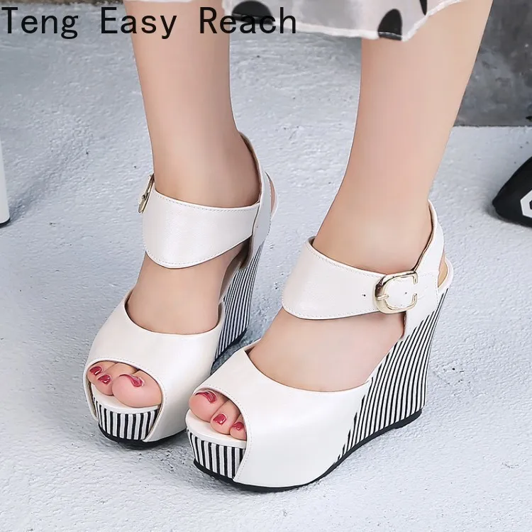 

Big Size 43 Wedges Shoes for Women Sandals Women Shoes Woman Ladies Summer Fish Mouth Slope Heel Sandals 2023