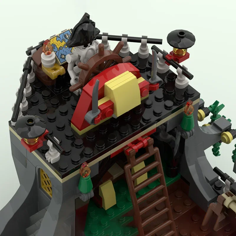 757 шт. Moc Adventure пиратский корабль строительные блоки призрак модель корабля