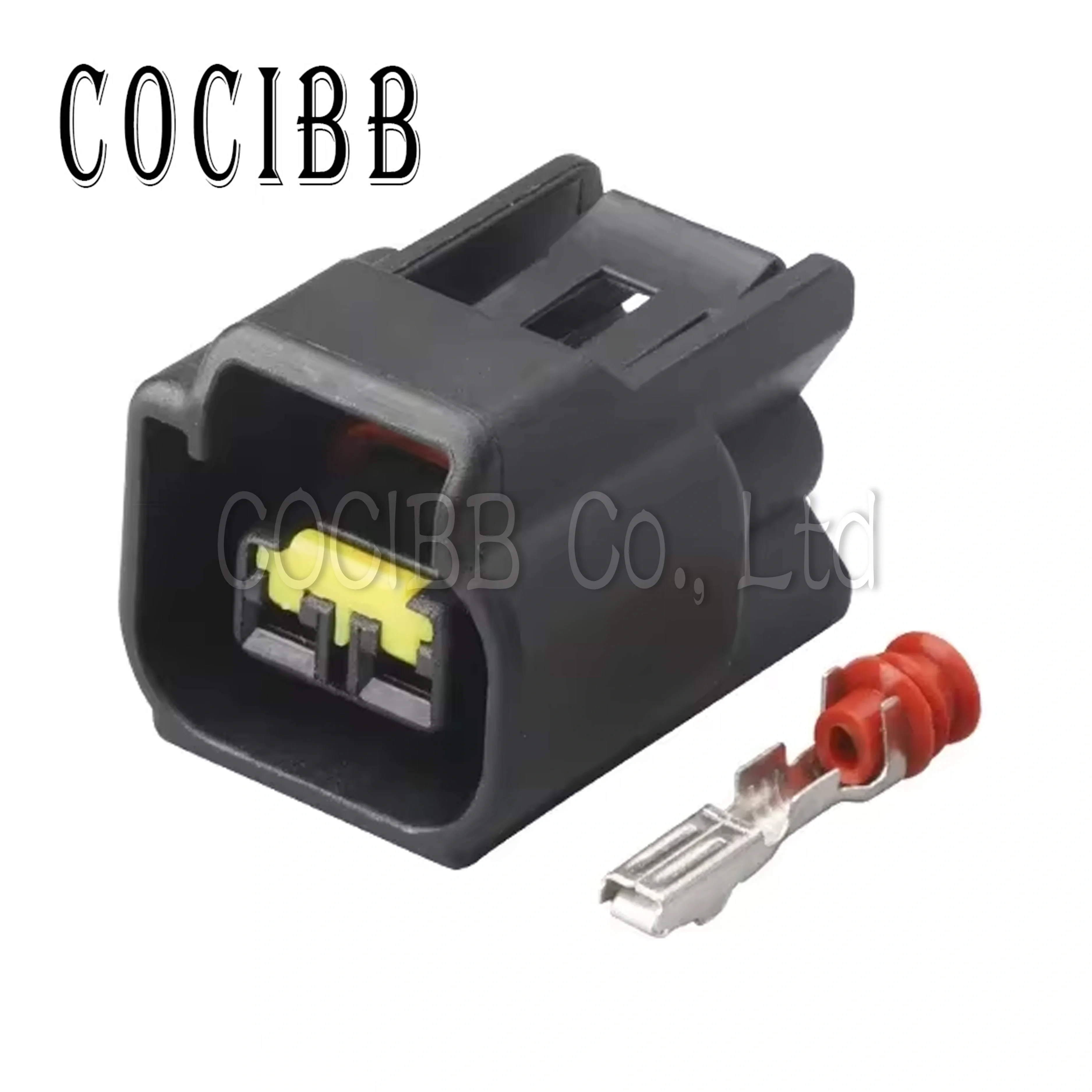 

1 комплект, 2-контактный разъем катушки зажигания, автомобильный кабельный разъем, жгут проводов, водонепроницаемая вилка для Ford Focus FW-C-2F-B FW-C-2M-B