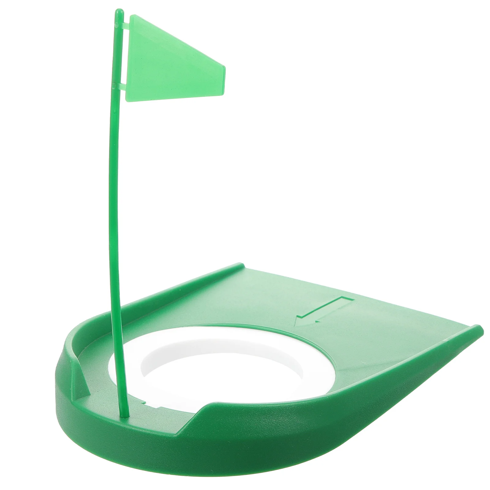 

Golf Cup Tray Office Putting Cups Flag Pole Accessories Practice Mens Golfs Training Adjust Balls Hole