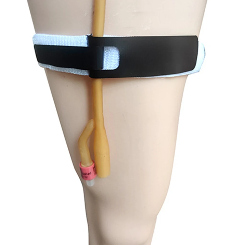 

Sports Fitness Leggings Urine Bag Strap Non-Slip Elastic Catheter Fixator Durable Catheter Control Devices Drainage Bag Holder