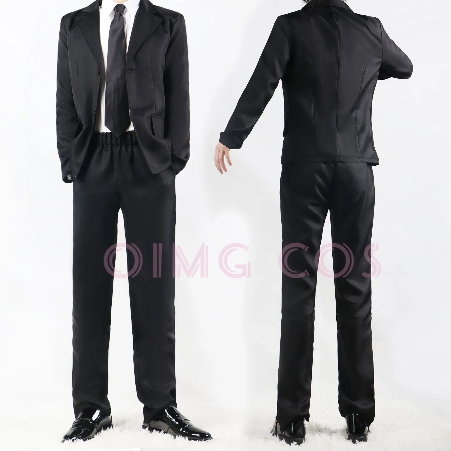 Бензопила человек демон Hunter костюмы для косплея рубашка галстук короткий парик