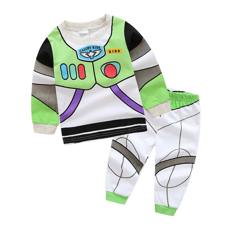 Деревянные игрушки Disney новинка детская одежда Buzz Lightyear Детская домашняя костюм с