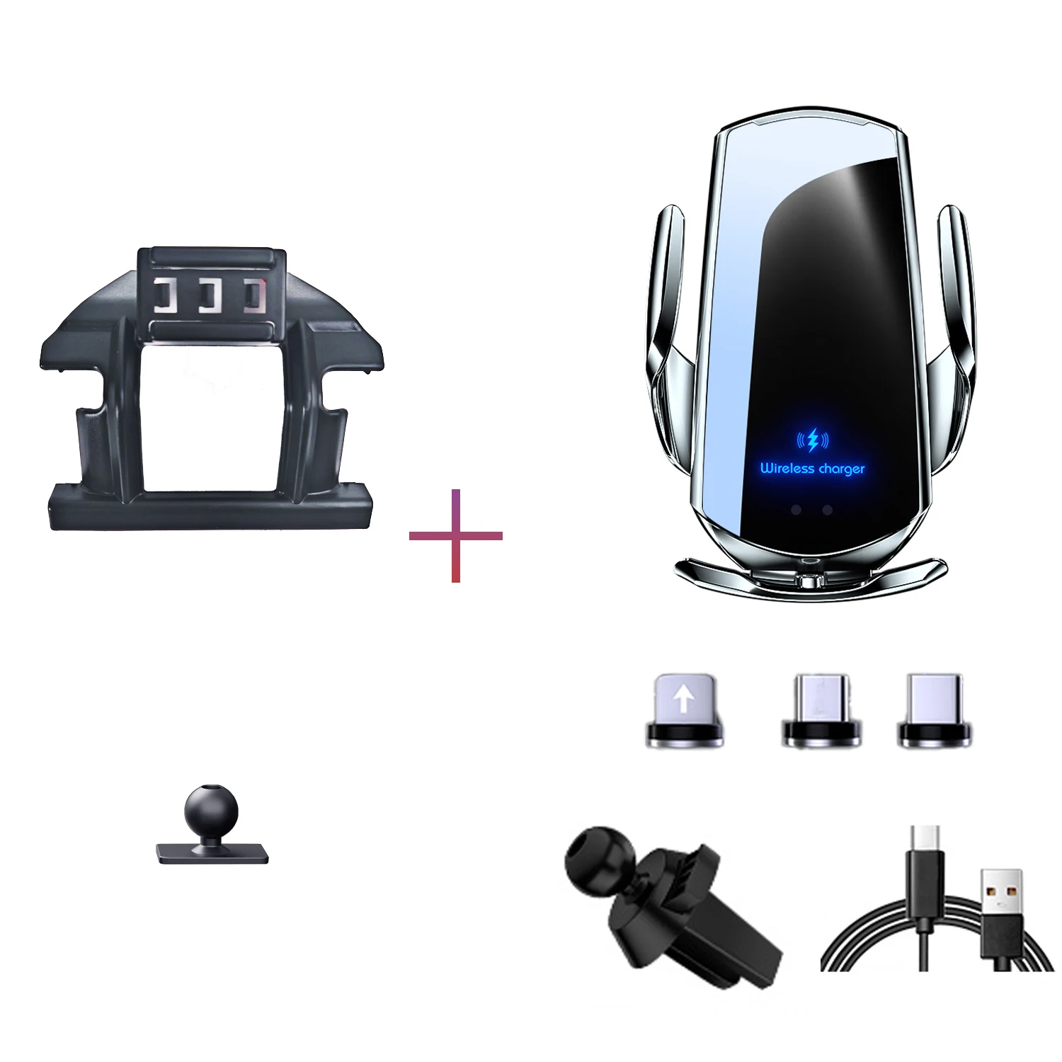 

Автомобильный держатель для телефона Peugeot 508 2019 2020 2021 2022 2023, крепления для мобильных телефонов, автомобильная беспроводная зарядка, специальная фиксированная база