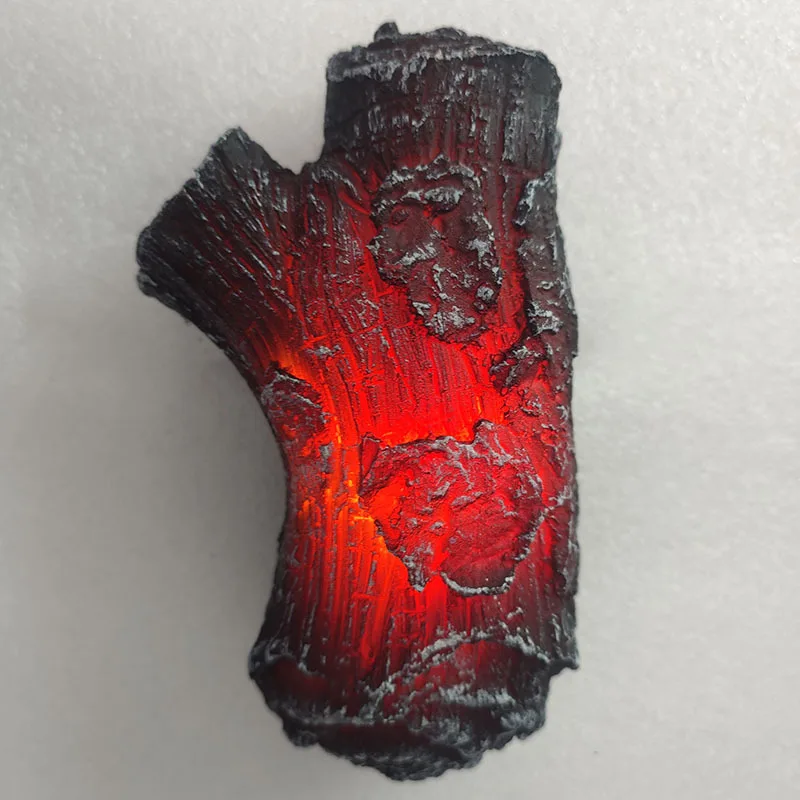 

Декоративная статуэтка камина из резины с подсветкой