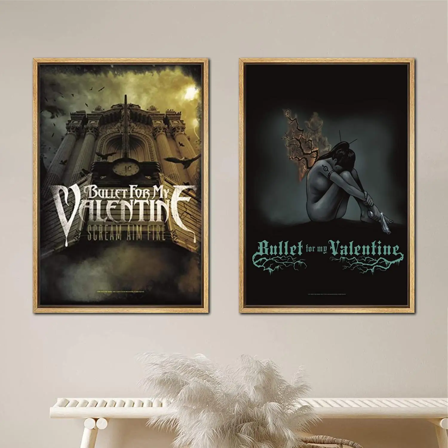 

Bullet for My Valentine Poster Painting 24x36 Wall Art Canvas Posters room decor Modern Family bedroom Decoration Art wall decor