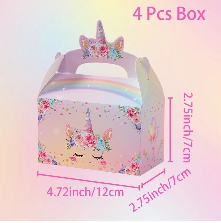 

Коробки для подарков единорог