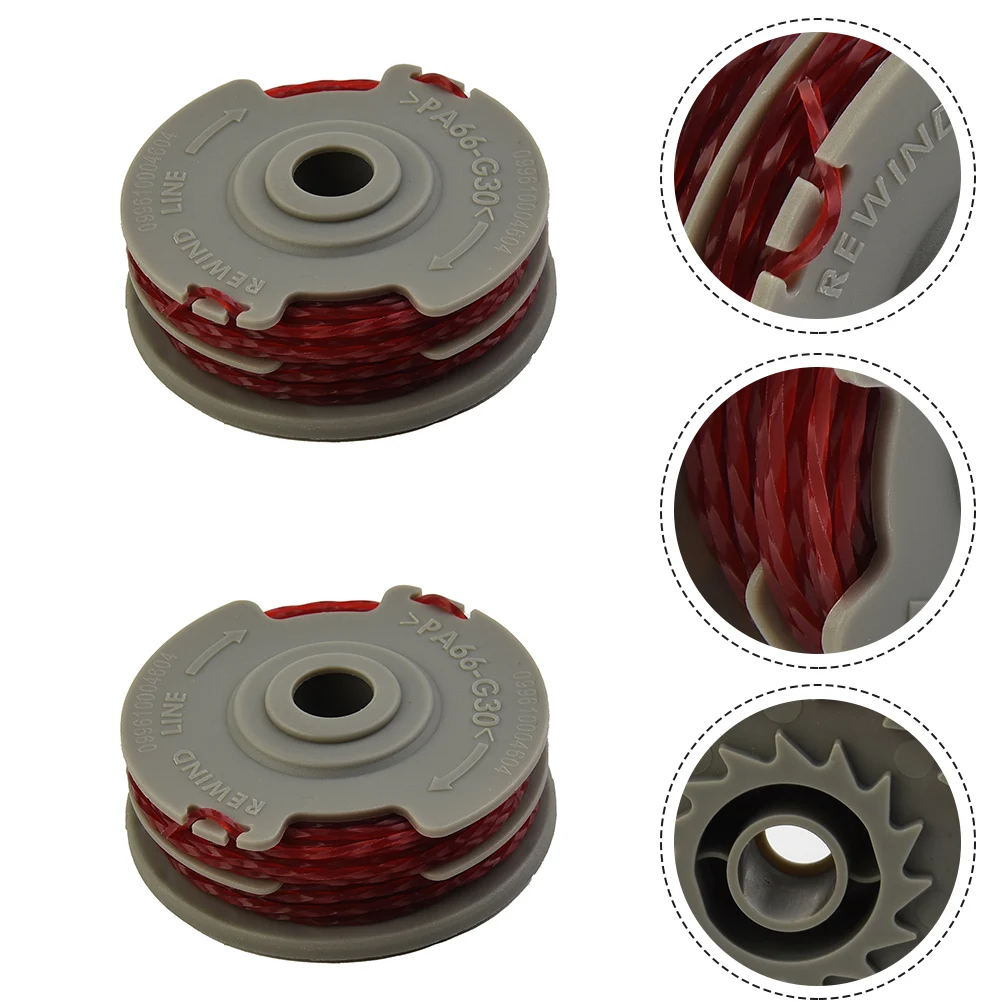 

For Flymo Speedi-Trim Trimmer Spools Line Spools Automatic Cord Supply Flexible For McGregor Outdoor Power Equipment