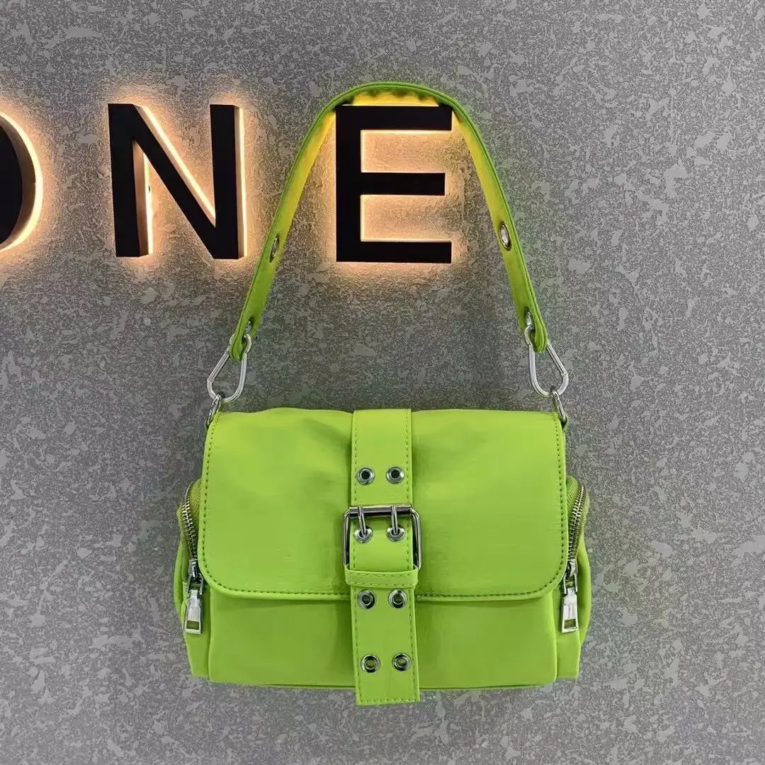 

Nylon Crossbody Bags for Women 2021 Winter Quality Small Square Bags Lady Designer Handbag and Purses Luxury Trends Shoulder Bag