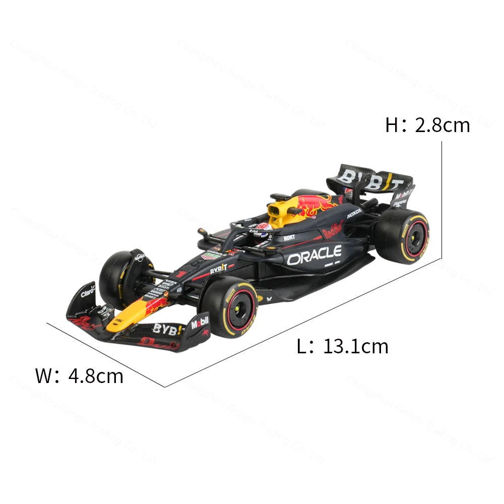 Bburago 1:43 2024 RedBull RB20 # 1 F1 Formula Car литые автомобили Коллекционная модель гоночные