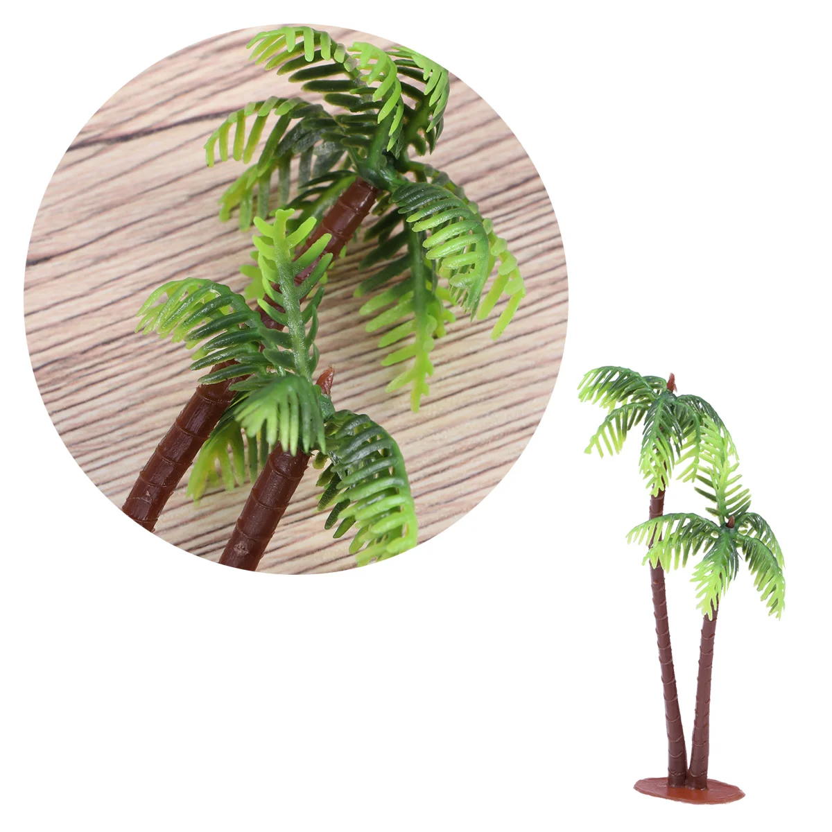 

Tree Palm Mini Trees Model Decor Landscape Miniature Decoration Artificial Bonsaiscenerytank Micro Aquarium Plantsimulation