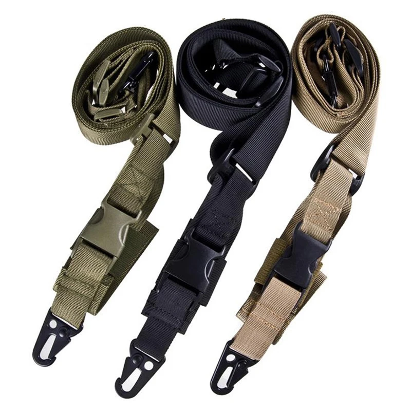 

Tactical Gun Sling 3 Point Bungee Airsoft Rifle Strapping Belt Military Shooting Hunting Accessories Three Point Gun Strap Hot