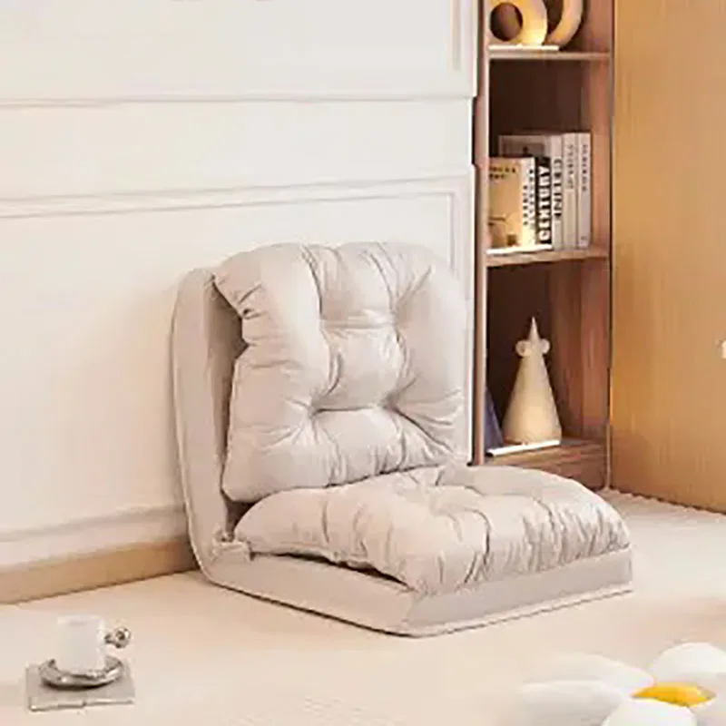 

Lazy Sofa Reclining Chair Folding Chaise Lounge Tatami Living Room Sofas Comfortable Lie and Sleep Recliner Chairs Furnitures