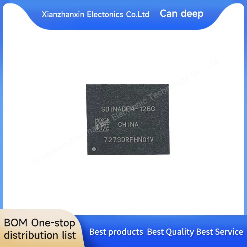 1 шт./лот SDINADF4-128G 128 ГБ FBGA153 версия Emmc 5 0 хранит флэш-памяти