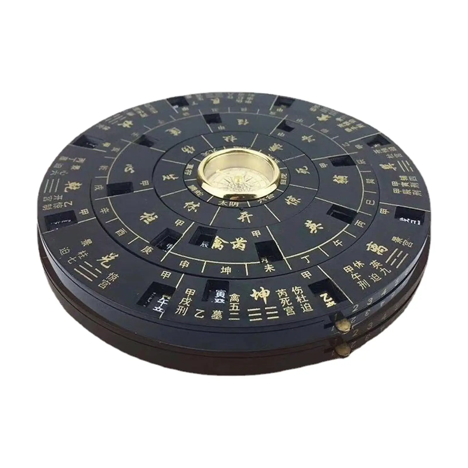 Фэн-шуй компас Луо Пэн Дракон Феникс узор мандаризм Экзорцизм карманный