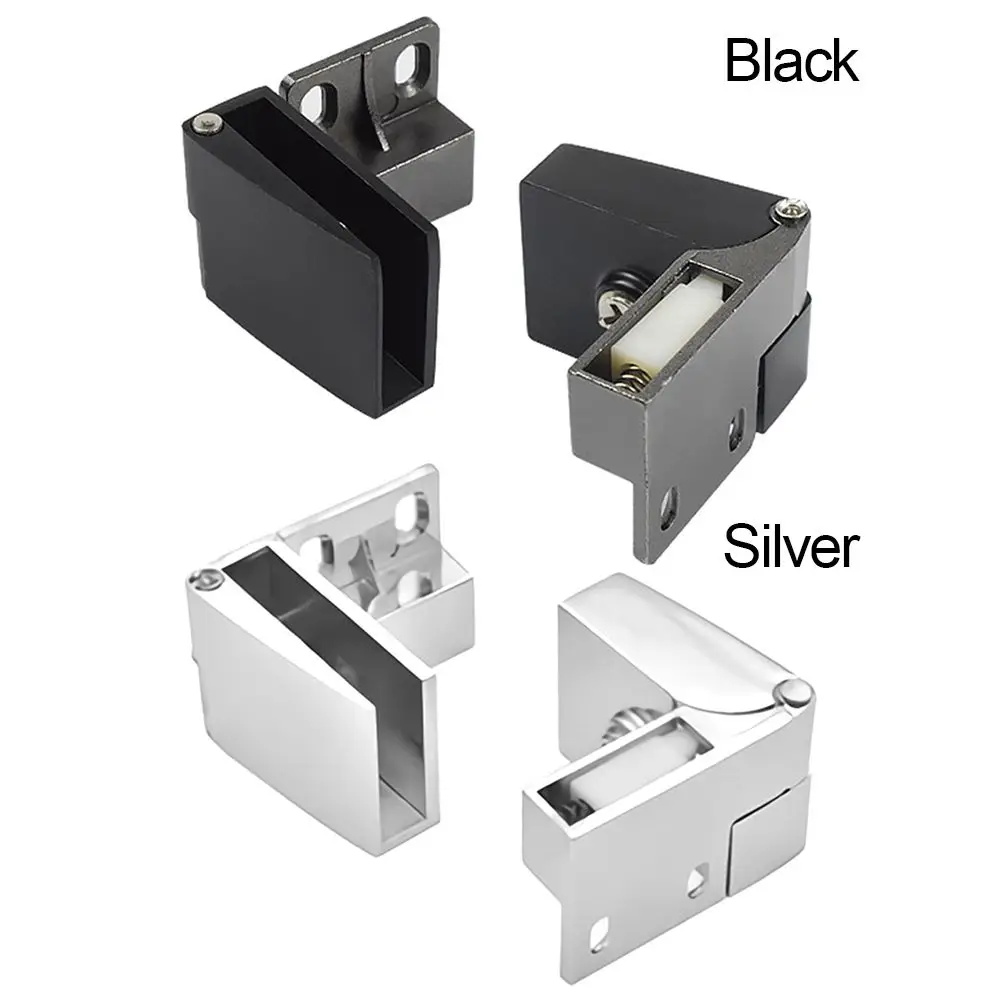 Стеклянные дверные петли из цинкового сплава самозакрывающиеся с боковым