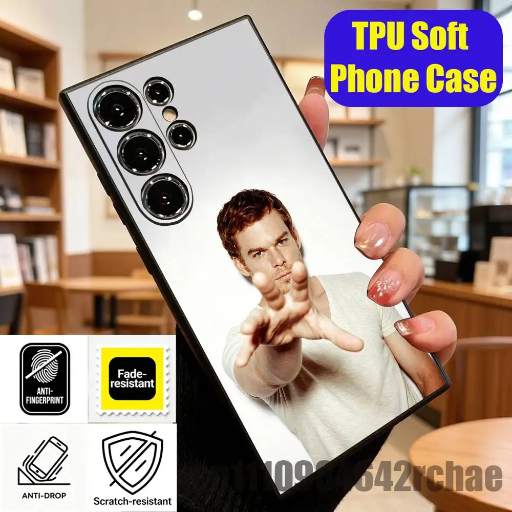 Чехол для телефона D-Dexter Morgan для Samsung Galaxy S23 S24 S26 S25 S22 S21 S10 5G Ultra Plus Fe, индивидуальный дизайн. (art.: 3920dccaa168a) - 3920dccaa168a