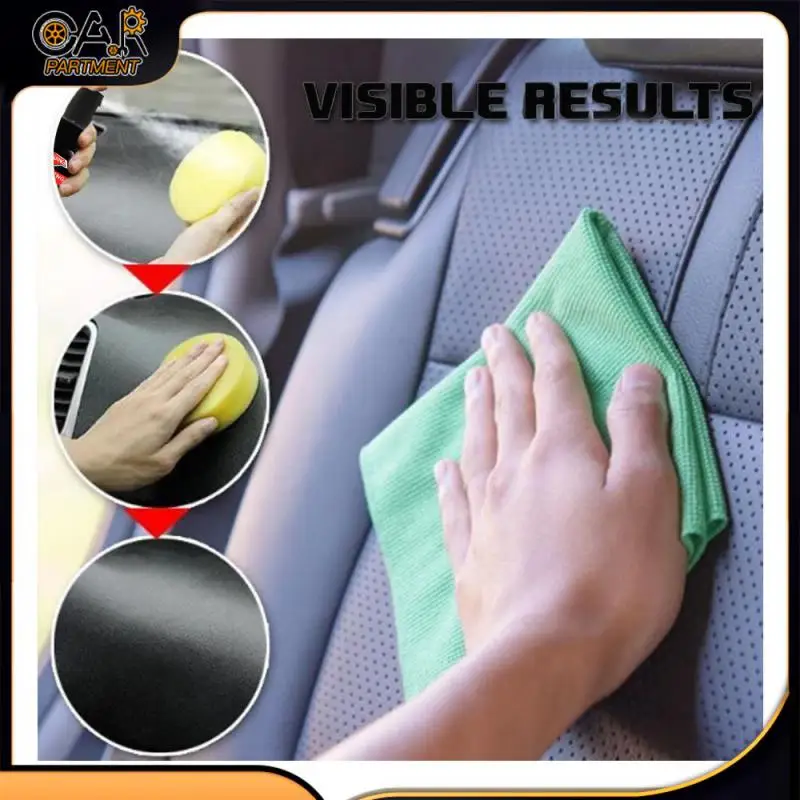 

Easy To Use Leather Instrument Panel Retreading Agent Antioxidant Car Crystal Wax Spray Effective 30/50ml Wide Compatibility