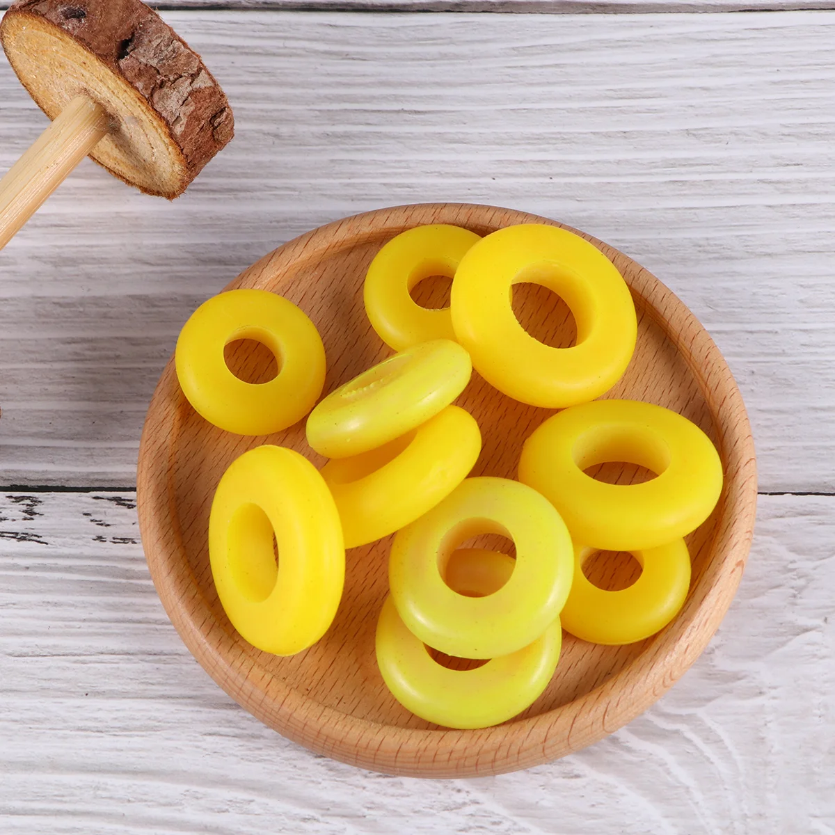 

Lure Rod Ornament Gadgets Shape Outdoor Holder Hook Rings Rubber Supply Activity Tackle Accessory Connectors Circle Hooks Assist