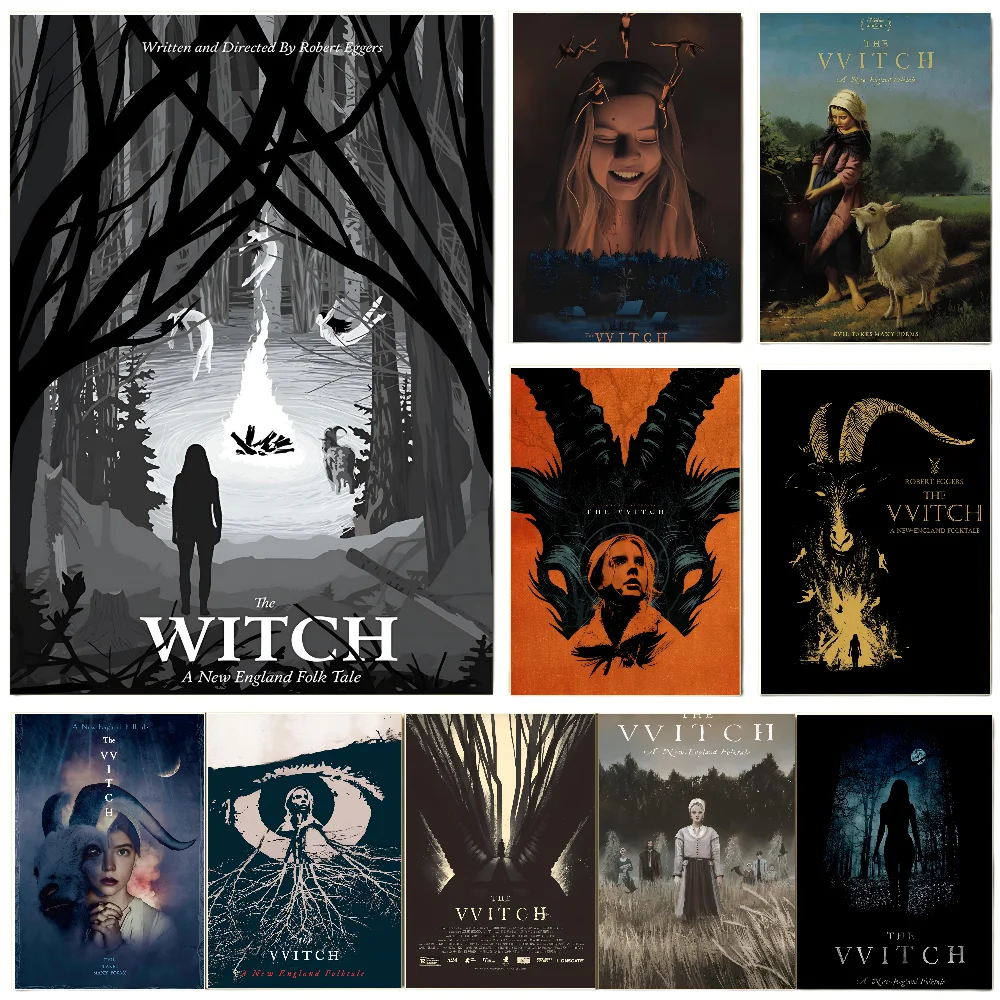Classic Horror Movie The VVitch Poster Paper Print Home Living Room Bedroom Entrance Bar Restaurant Cafe Art Painting Dec