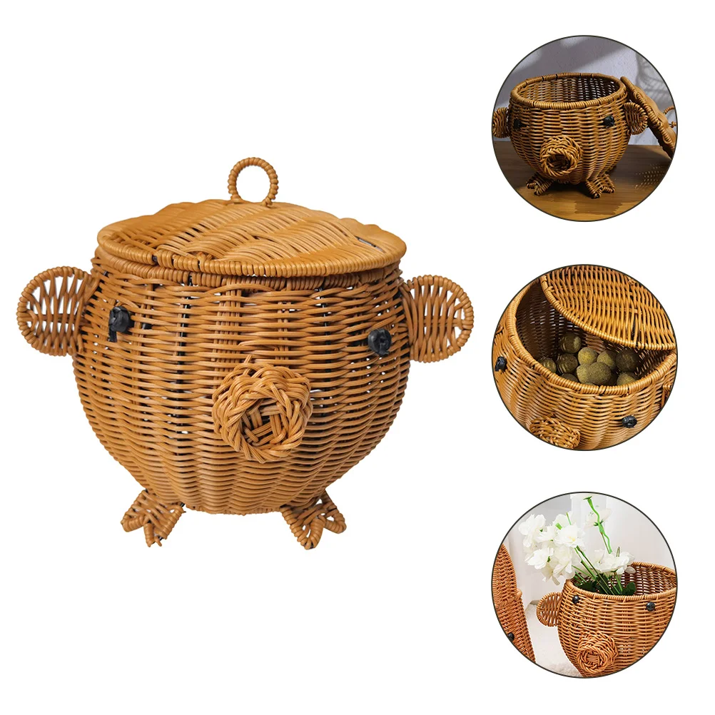 

Baskets Bread Container Snacks Serving Household Table Decor Tabletop Fruits Pp Gifts Empty Storage