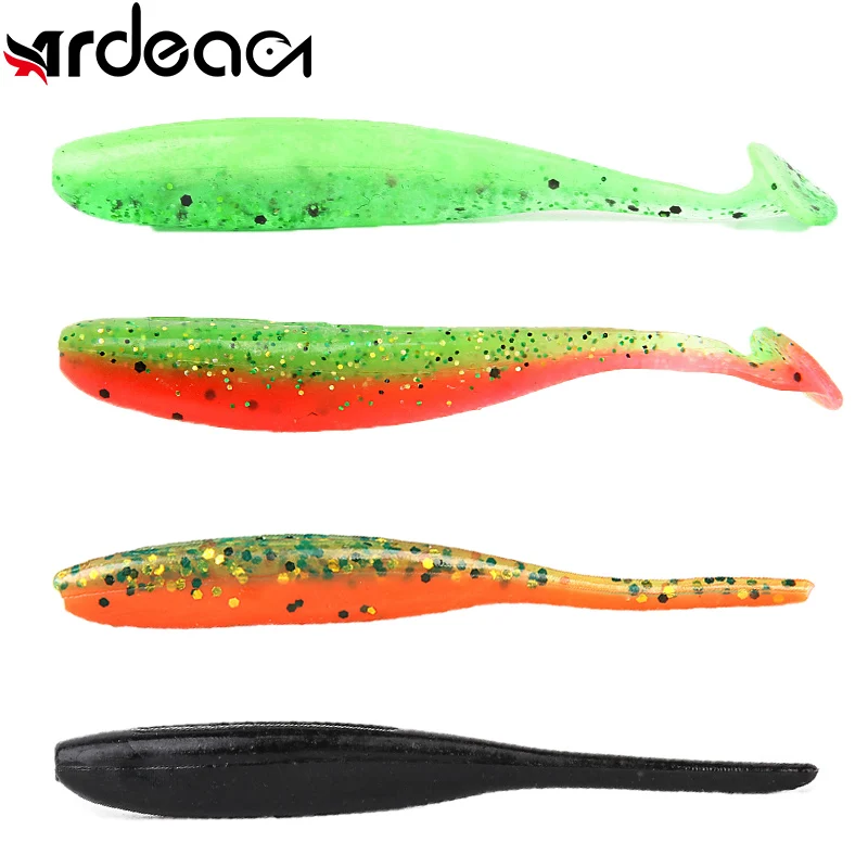 

ARDEA Easy Shiner Shad 65/80mm Soft lure 2.3/2.5g Silicone Plastic Lures Artificial Wobblers Jig Fishing Tackle Bass Perch lure