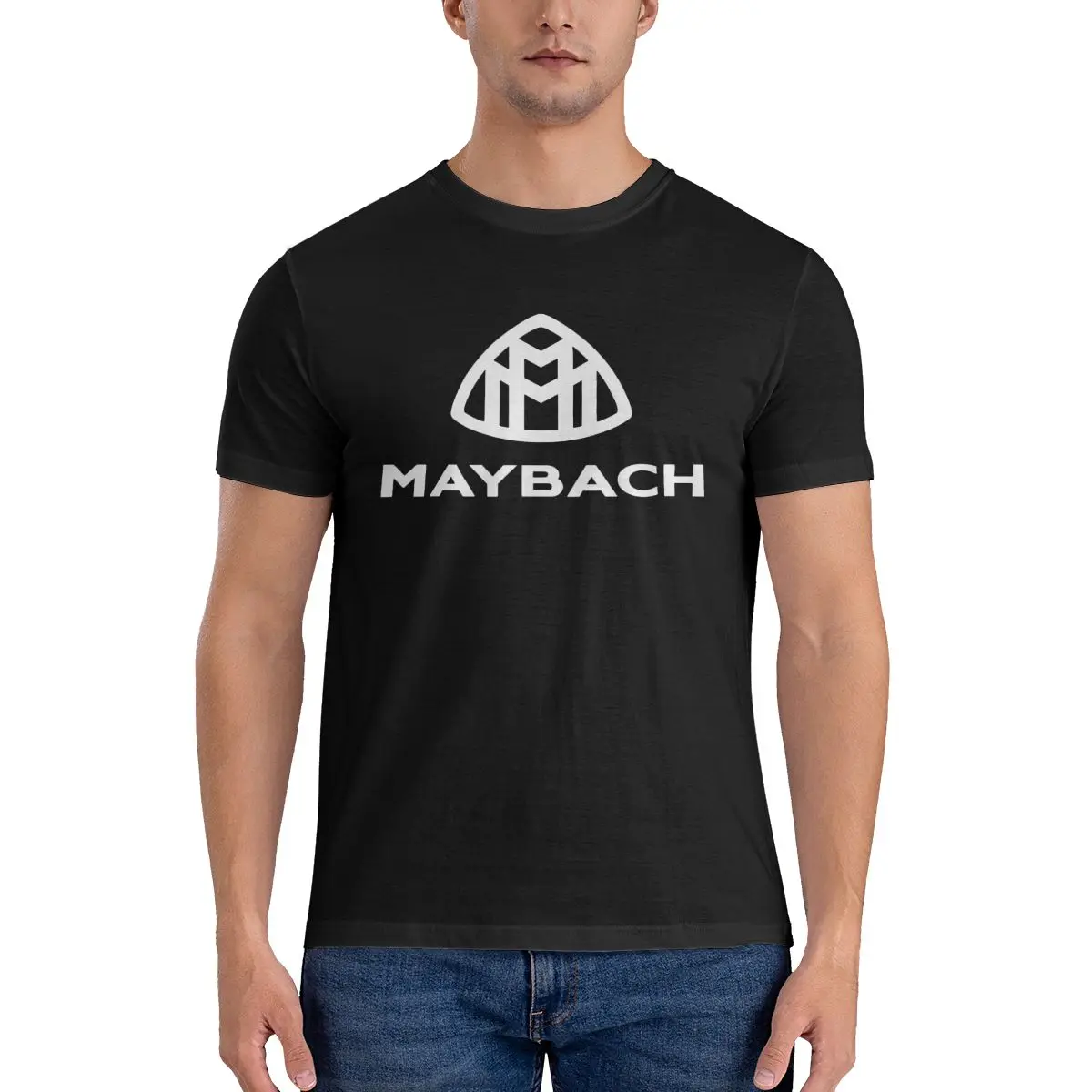 

Maybach Fashion T Shirt Printed Cotton Men's T-Shirt Men Tops Funny Short Sleeve Tee
