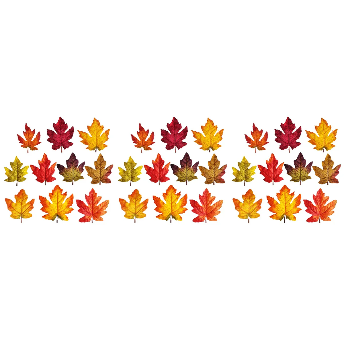 

Leaves Autumn Maple Leaf Fake Artificial Fall Thanksgiving Faux Decoration Decor Home Gardencraftsdecorations Assorted Bulk