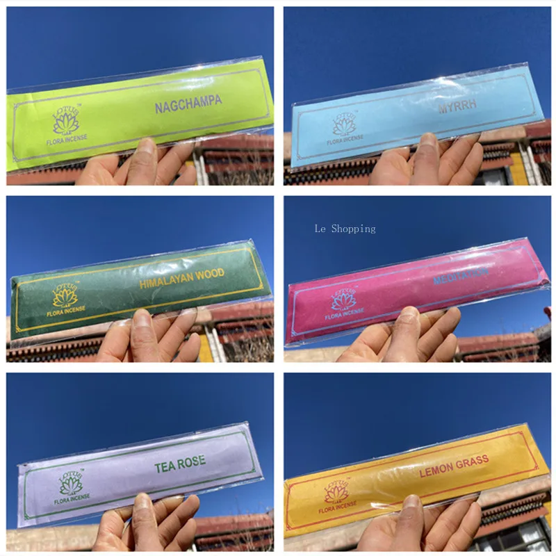 Непальский Лотос с нитью благовония натуральное растение для спальни офиса