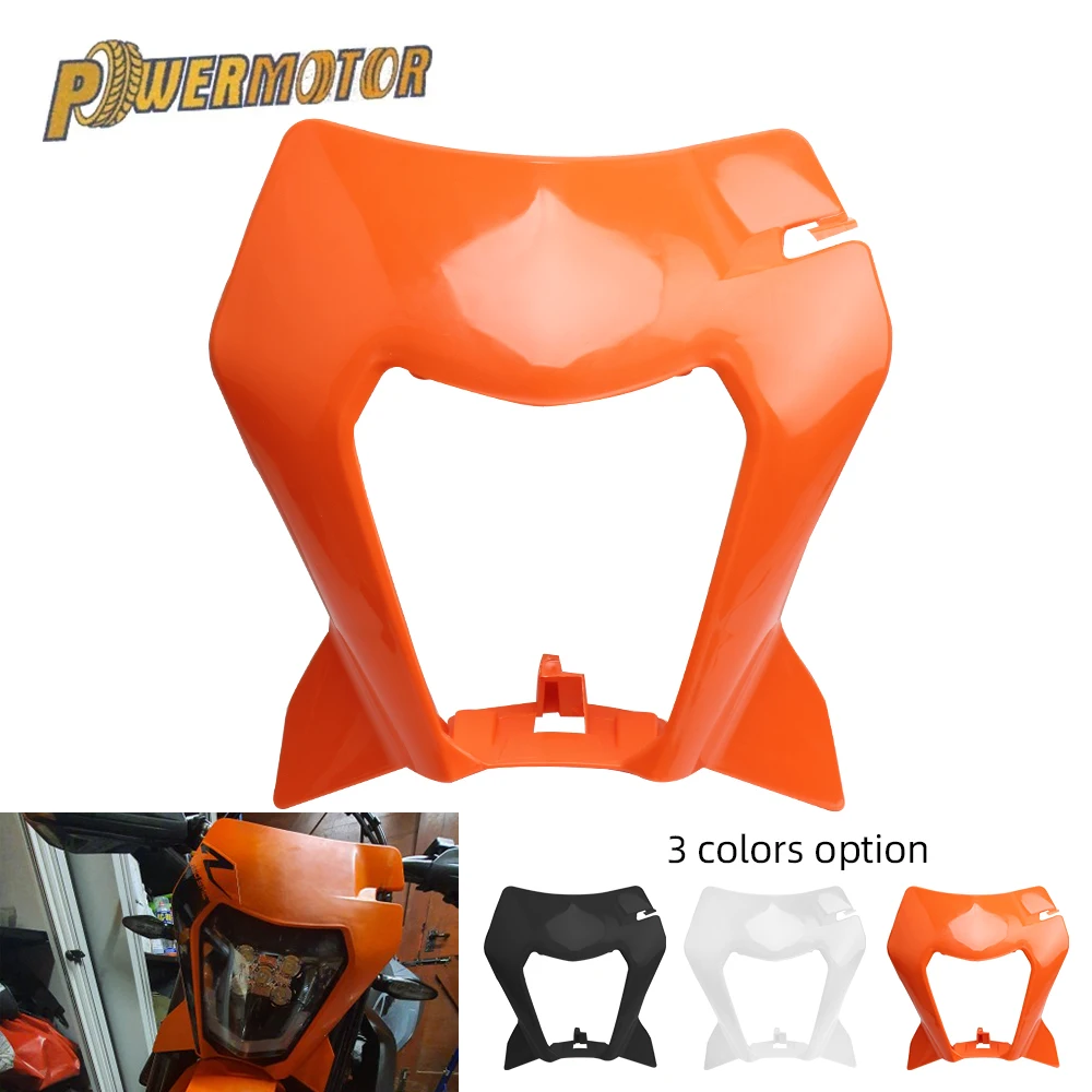 

Motorcycle Universal Headlight Headlamp Plastic Cover Mask For KTM EXC SX SXS EXCF XCW SMR 125 150 250 300 350 450 500 525