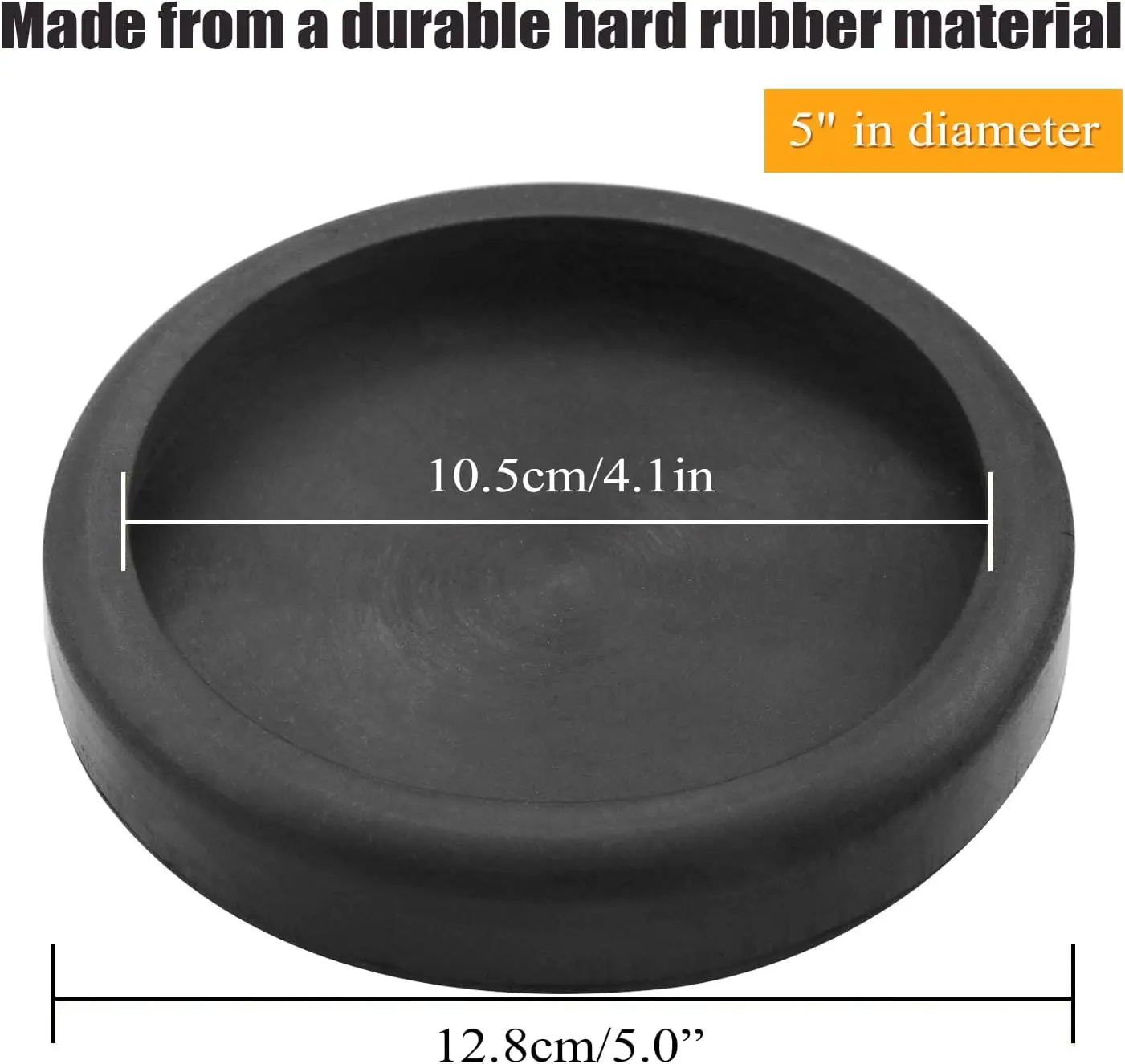 Резиновая противоскользящая Накладка для автомобильного подъемника круглые