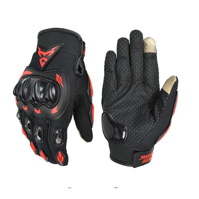 

Touch screen motorcycle anti-fall gloves off-road racing motorcycle riding knight full finger gloves