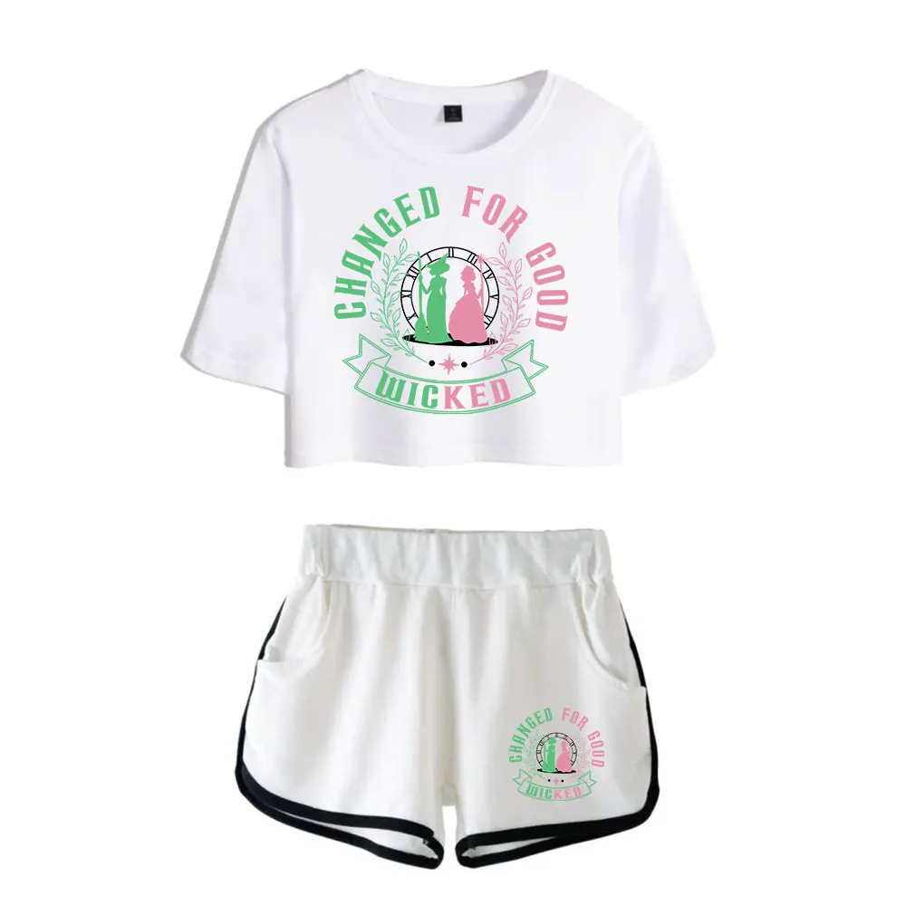 Wicked Changed For Good Винтажные топы с логотипом 90-х годов комплект из двух предметов