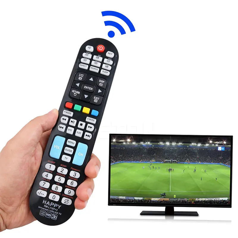 

Universal TV Remote Control New RM-L1107+3 TV Controller For all LED LCD TV Remote 433MHZ high quality