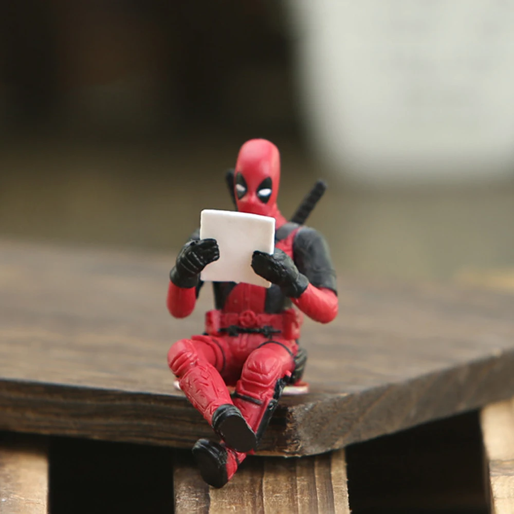 Фигурка аниме дэдпул экшн-фигурки автомобильные аксессуары игрушечный фильм Marvel