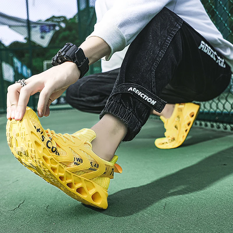 Men Women Running Shoes Spring Autumn Flat Sneakers Comforty Fashion Flexible Casual Mens Women Shoes 36-48