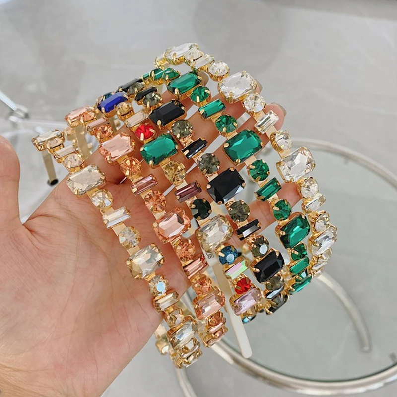 

Аксессуары для волос в стиле барокко, женские головные повязки в стиле ретро, тонкая боковая повязка для волос из сплава, Универсальный милый ободок для волос, головной убор, Новинка