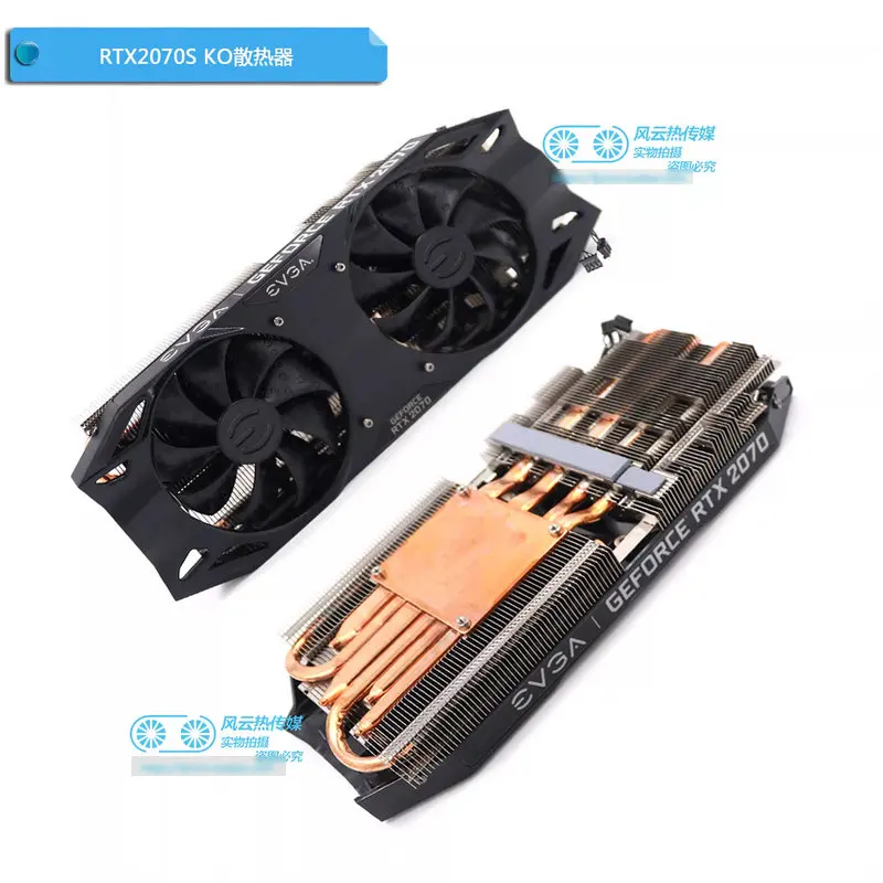 Фото Новый оригинальный радиатор-кулер для видеокарты EVGA RTX 2060 RTX 2070 RTX 2080 Super KO №3