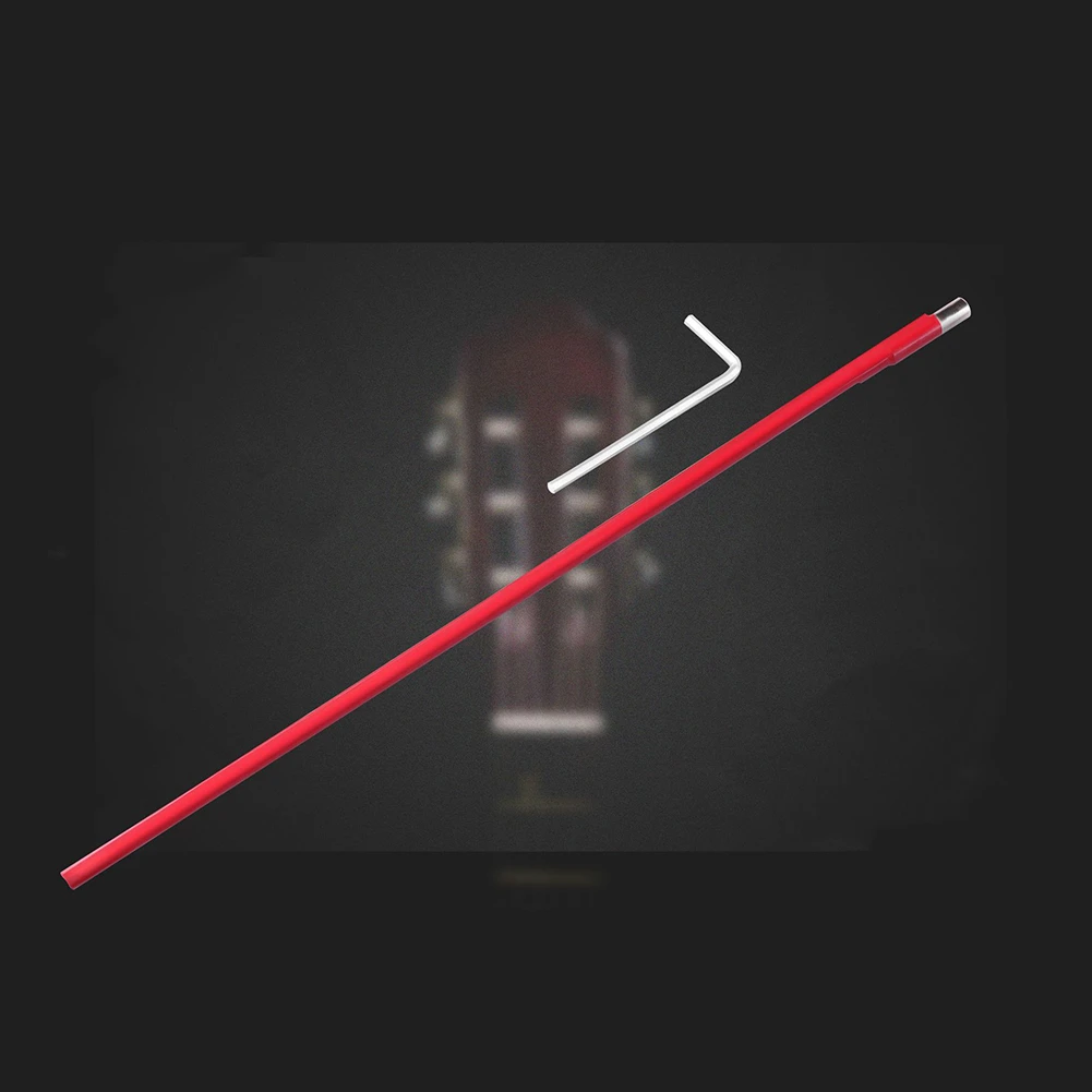 

Guitar Truss Rod Dual Acting Two Way Adjustable Lever Red 420mm With Wrench High Quality Adjustment Levers Guitar Accessories