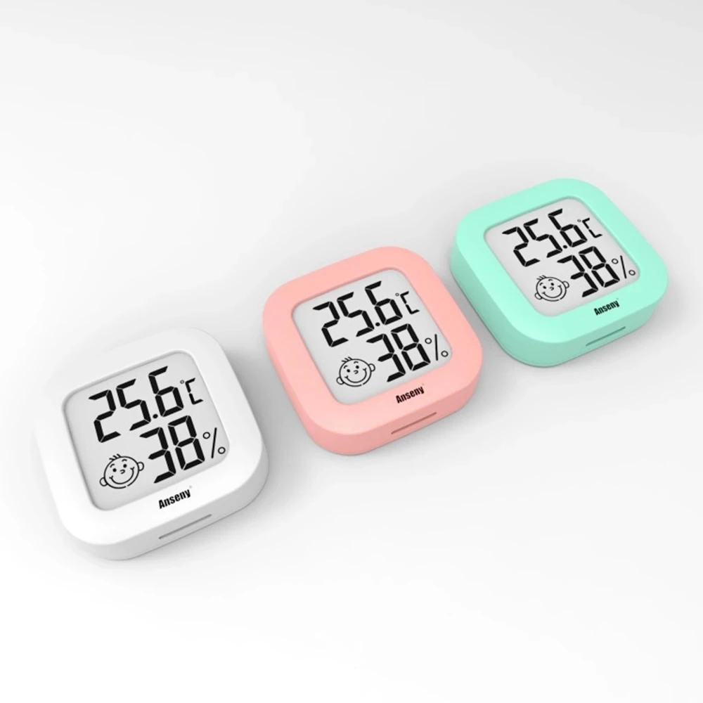 

Mini LCD Digital Thermo-Hygrometer Temperature Measurement Instruments Temperature And Humidity Meter With Magnetic Suction