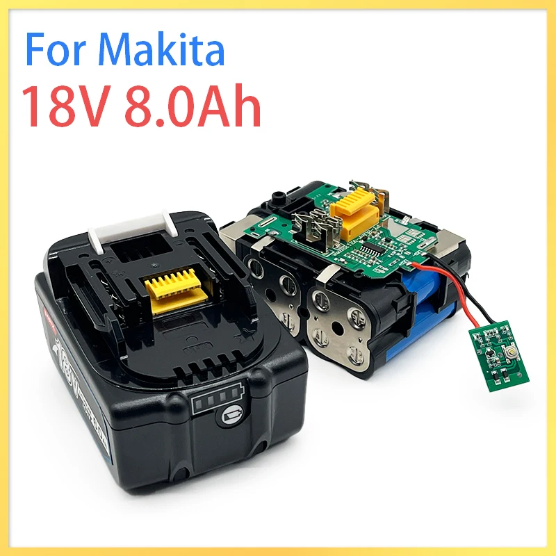 

Литий-ионный аккумулятор для Makita, 18 в, 8000 Ач, мАч